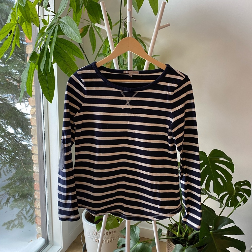 Gap striped long sleeve shirt